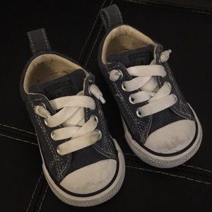 Denim converse infant toddler